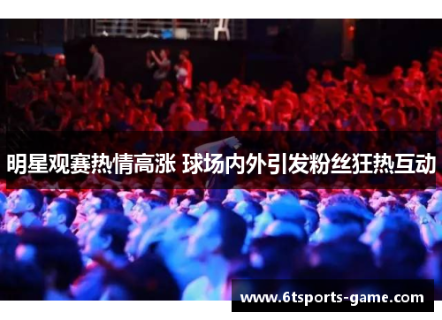 明星观赛热情高涨 球场内外引发粉丝狂热互动